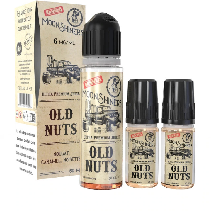Old Nuts Moonshiners 50 ml - Le French Liquide