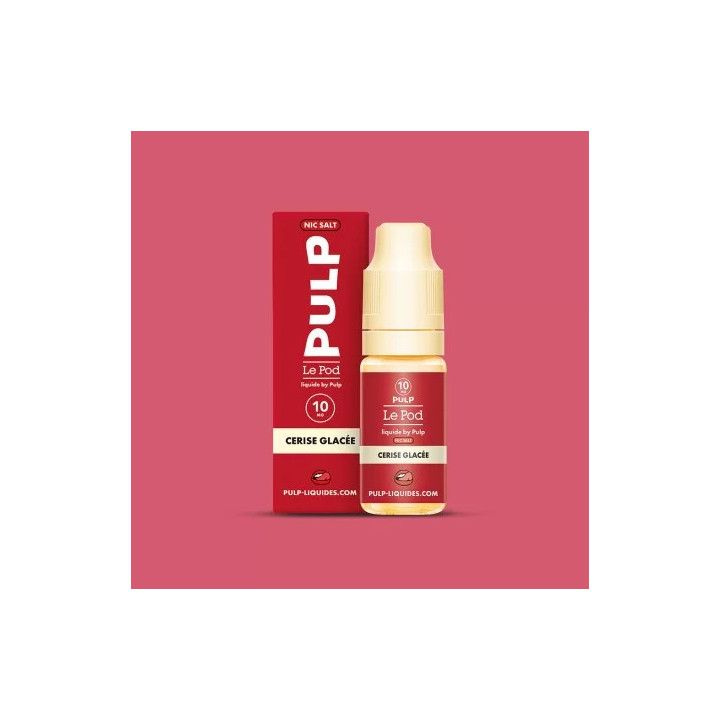 E-liquide - Le Pod Liquide Cerise Glacée - 10ml - PULP Nic Salt