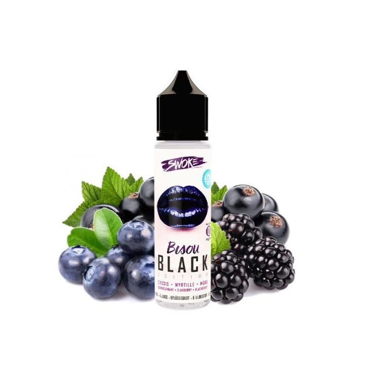 Bisou Black 0mg 50ml - Swoke