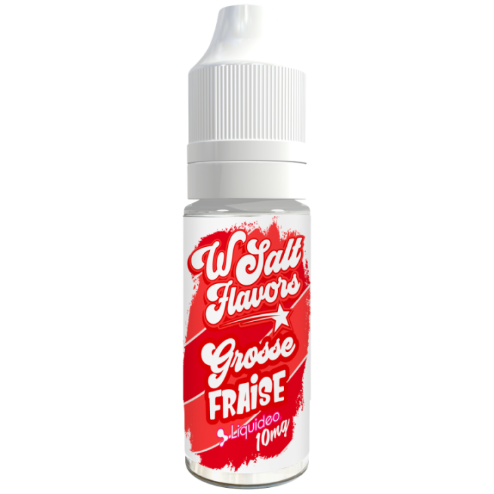 Grosse fraise 10ml-Wsalt Flavors - Liquideo
