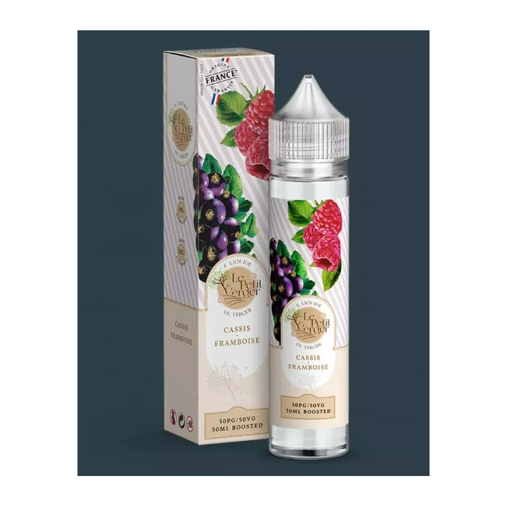 Cassis Framboise - 50ml(0mg) - Le Petit Verger - Savourea