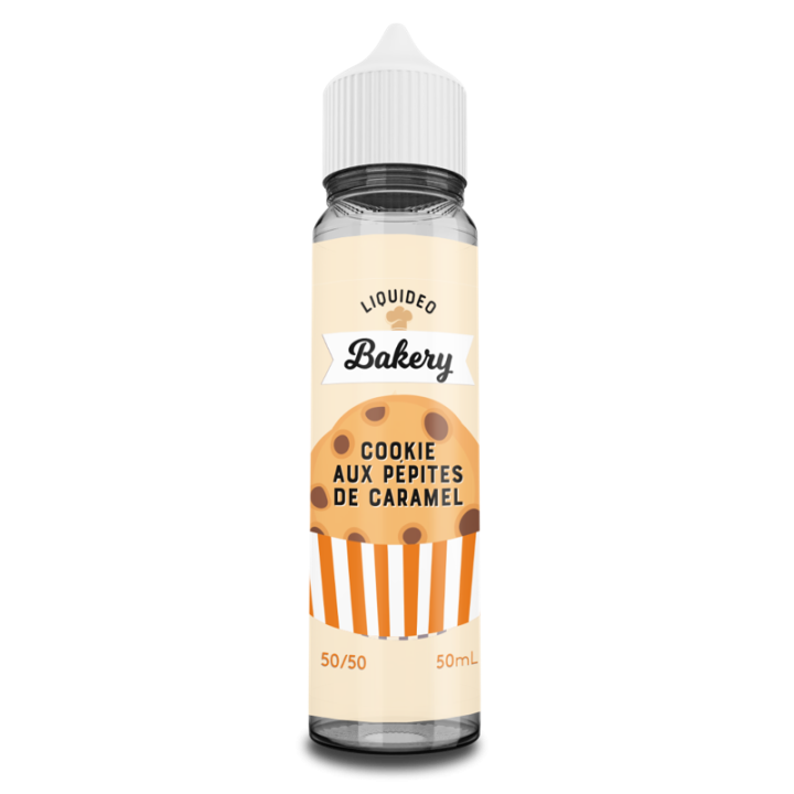Cookie Caramel - 50ml 0mg - TENTATION - LIQUIDEO