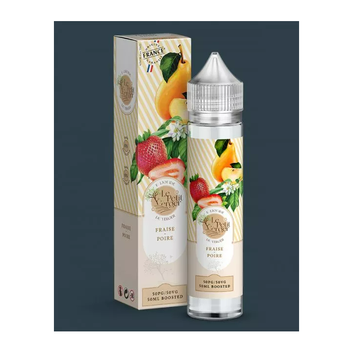 Fraise Poire - 50ml(0mg) -  Le Petit Verger - Savourea