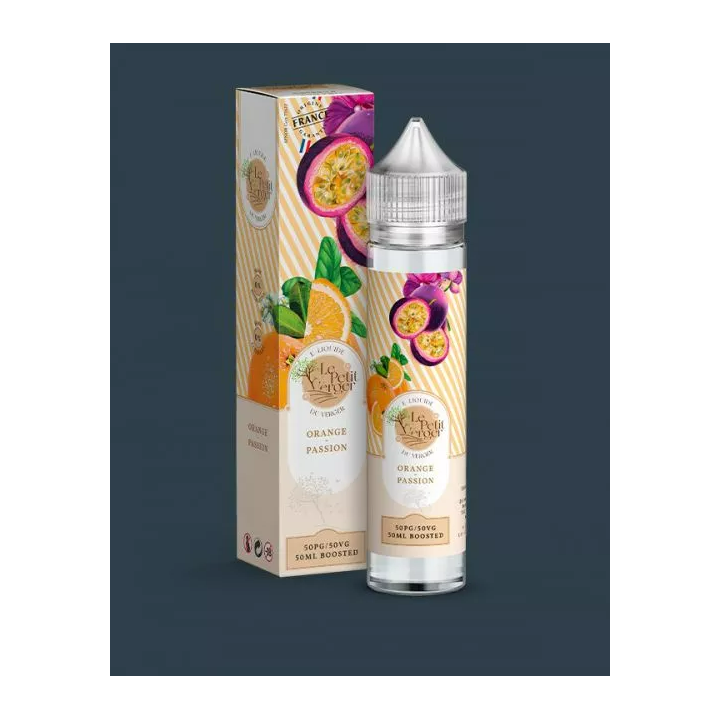 Orange Passion -50ml(0mg) - Le Petit Verger - Savourea