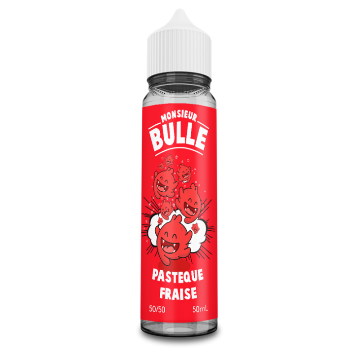 Pastèque Fraise - 50ml 0mg - MR BULLE - LIQUIDEO