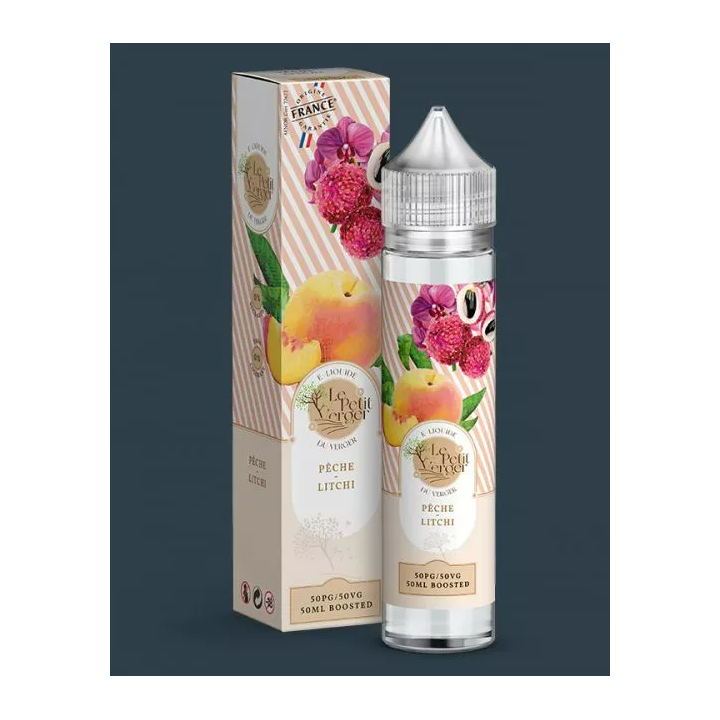 Peche Litchi -50ml(0mg) - Le Petit Verger - Savourea