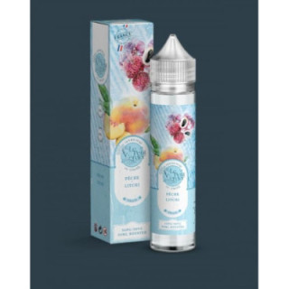 Pêche Litchi Frais 50ml(0mg) - Le Petit Verger Frais - Savourea