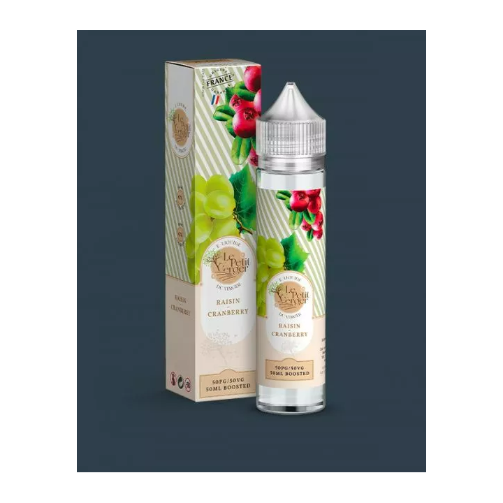 Raisin Cranberry -50ml(0mg) - Le Petit Verger - Savourea